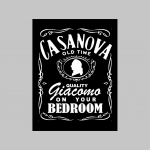 Giacomo Casanova mikina s kapucou stiahnutelnou šnúrkami a klokankovým vreckom vpredu 